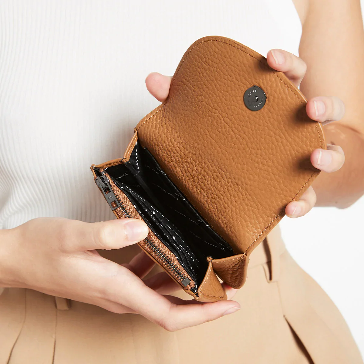 Us For Now Wallet - Tan - Image 2