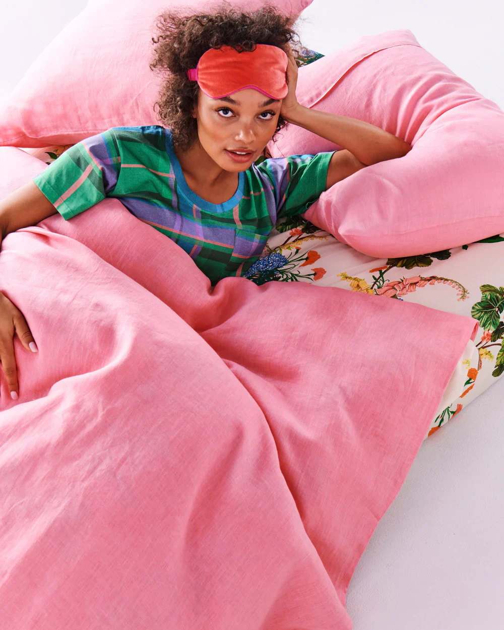 Velvet Eye Mask - Tutu Dreams - Image 3