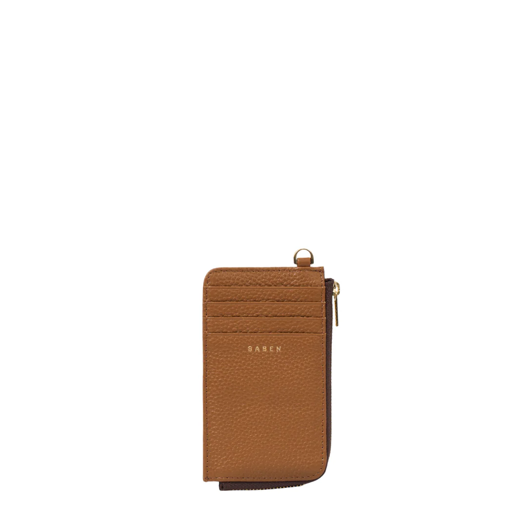 Winona Card Holder - Toffee