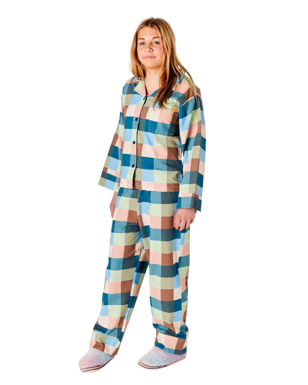 Flannelette Pyjama Set - Woodlands Tartan