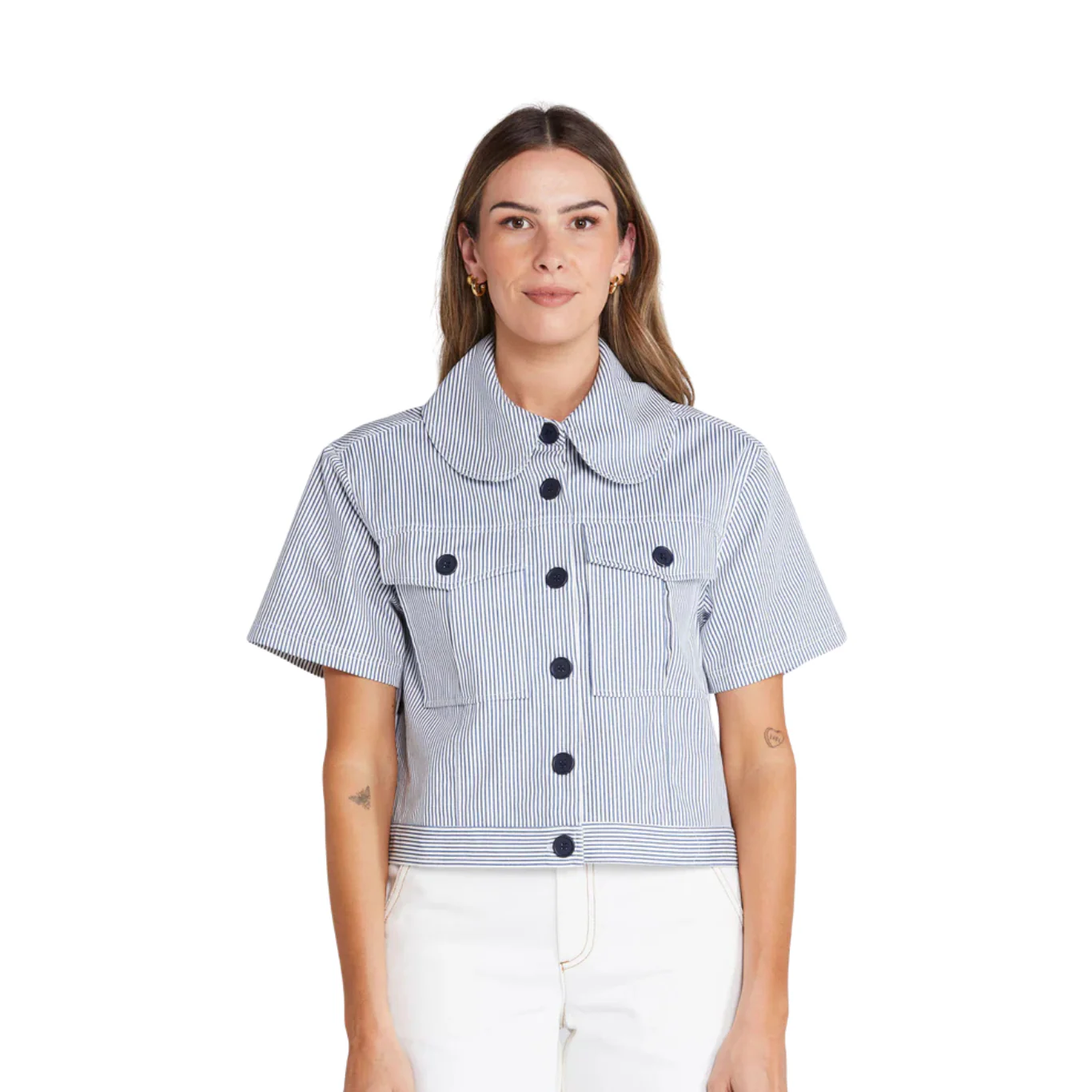 Zephrya Top - Seaside Stripe