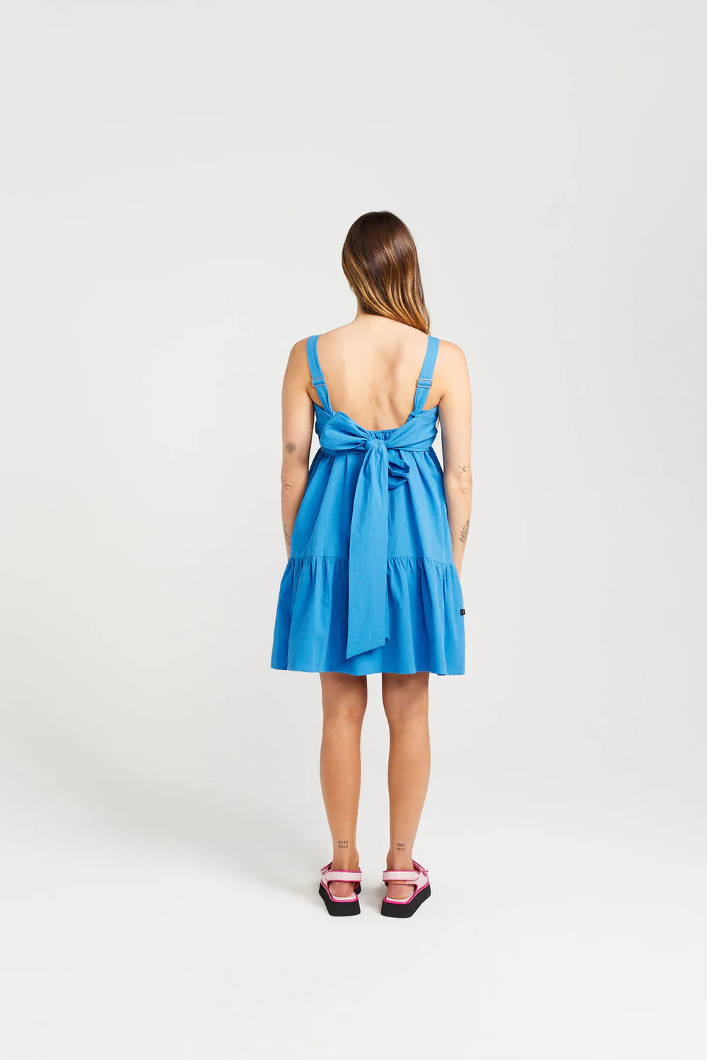 Zigged Dress - Marine - Image 3