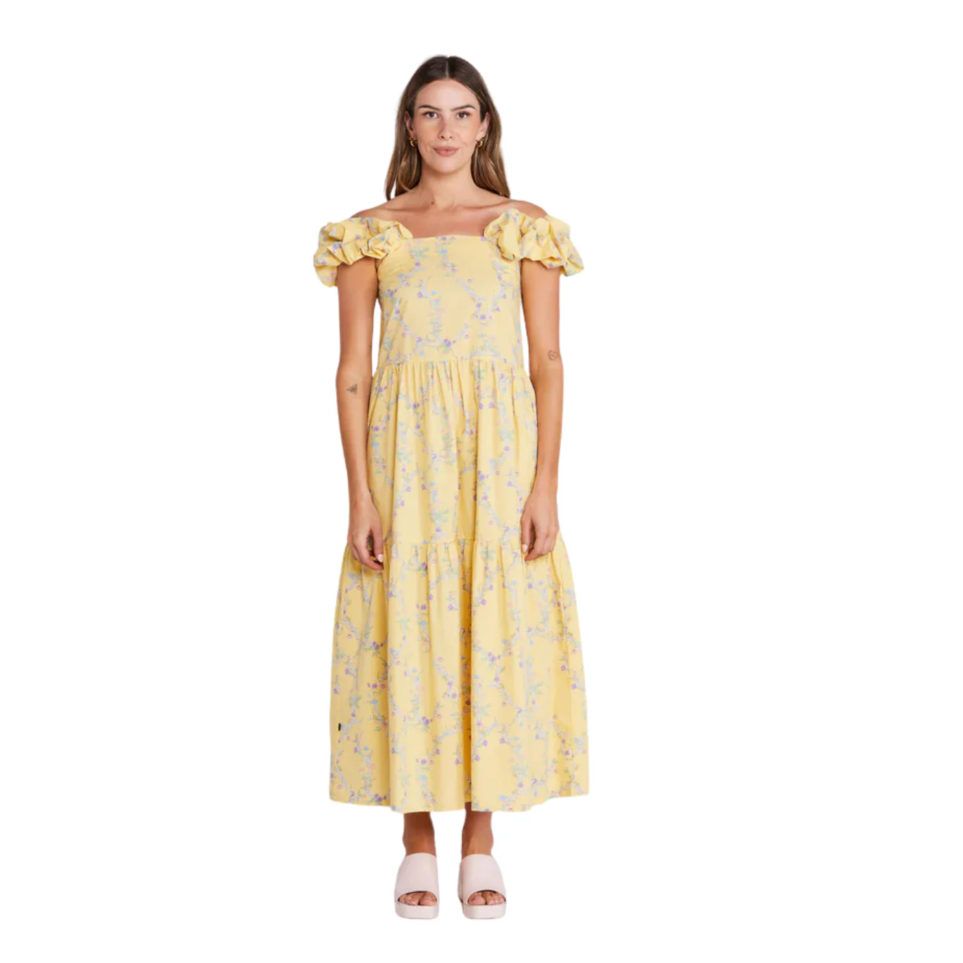 Ziggy Ruffle Dress - Sunny Smiles